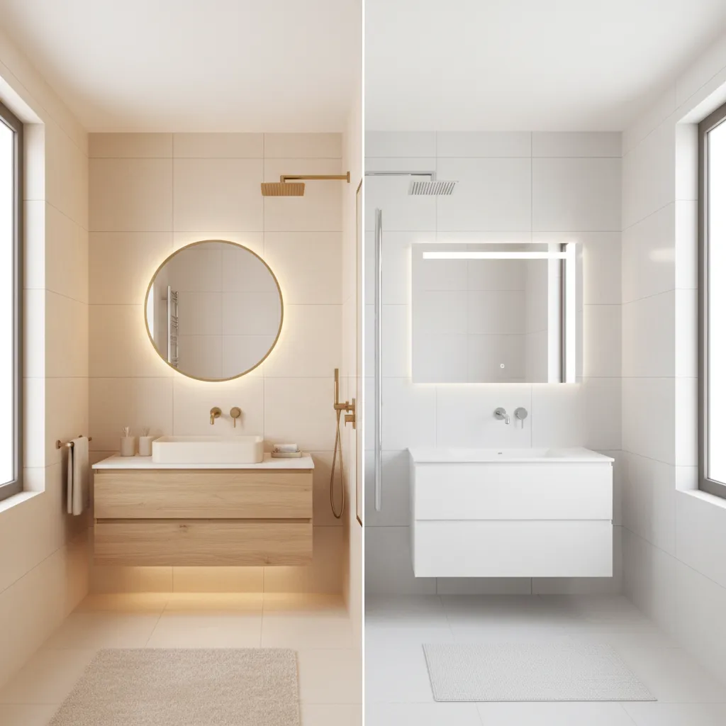 Cream vs White Bathroom Design Which Neutral Palette Works Better