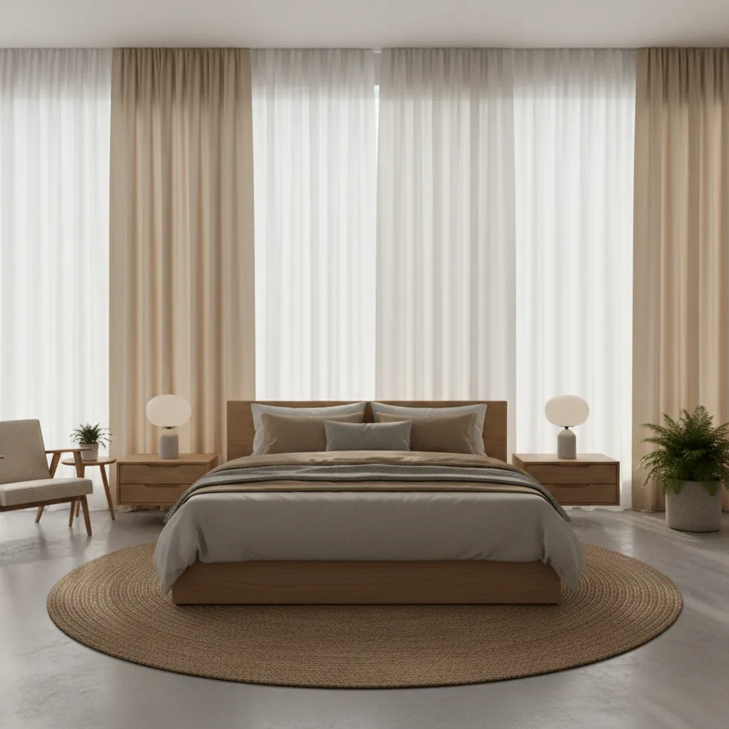Cream Curtains vs White or Beige Curtains for Bedrooms