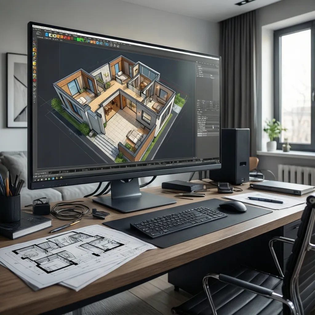 Crear diseño de casas en 3D: guía práctica desde cero