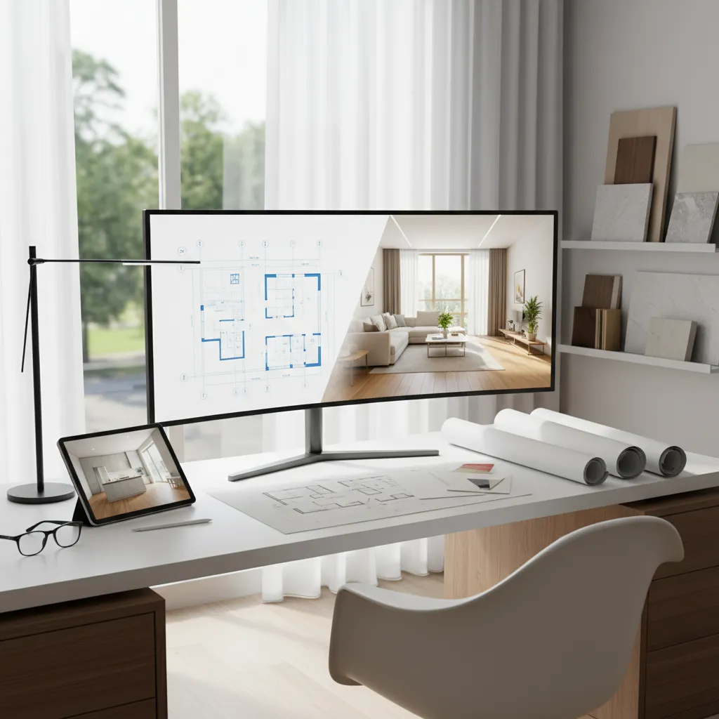 Creating 3D Renderings from Floor Plans
