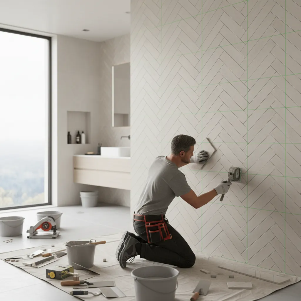Fixing Common Problems When Installing Creative Wall Tile Layouts