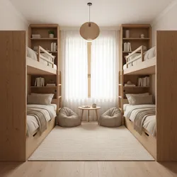 Creative ways to fit 4 beds in one small room