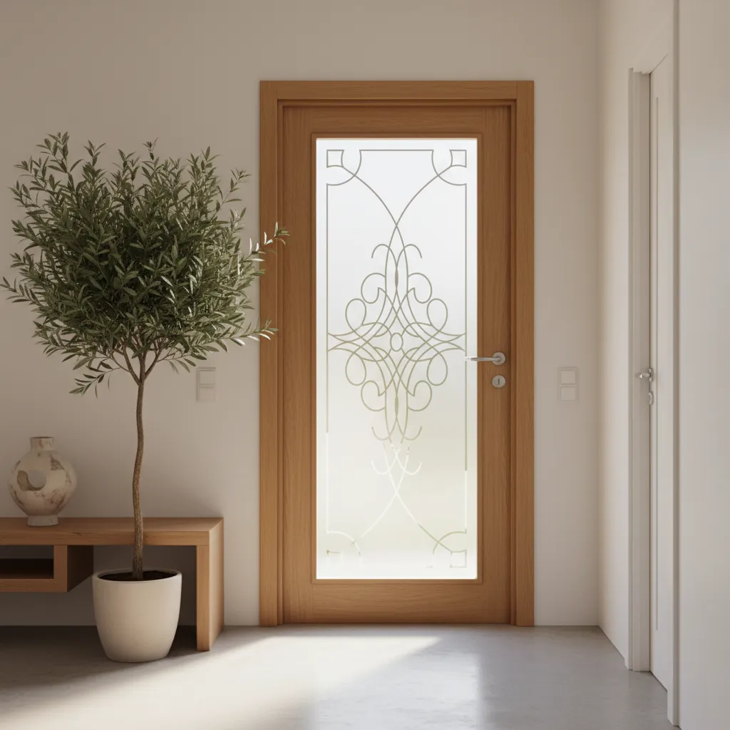 Cristales decorados para puertas de interior precios reales