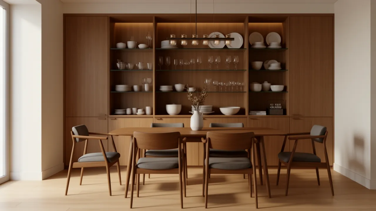 5 Crockery Unit Designs in Dining Room That Balance Storage and Style