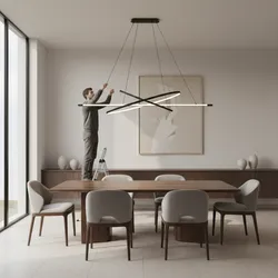 How to Fix a Crooked or Misaligned Hanging Dining Light