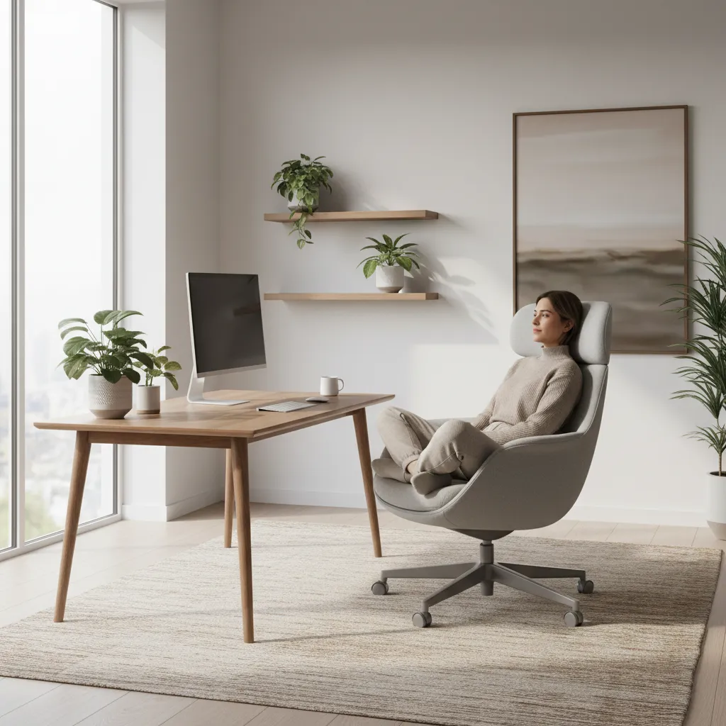 Fix Pain from Sitting Cross-Legged in an Office Chair