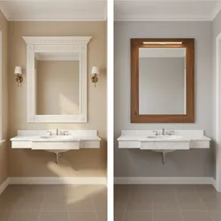 Crown Molding vs Flat Trim for Bathroom Mirror Frames: Which Works Better?