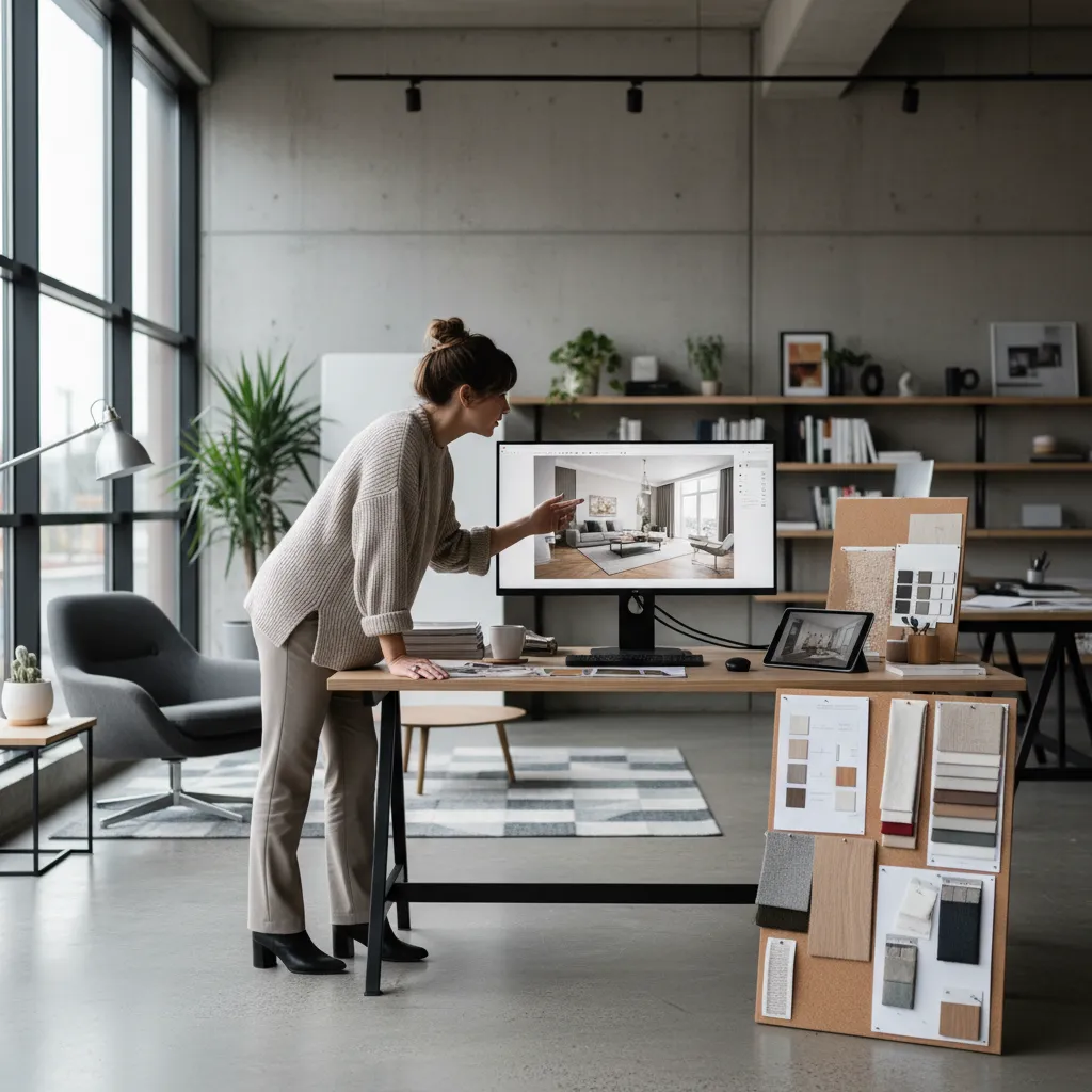 Cualidades de un diseñador de interiores profesional