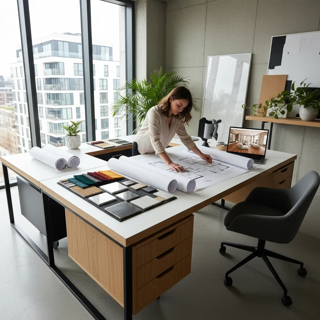 Cuánto cobra una diseñadora de interiores al mes