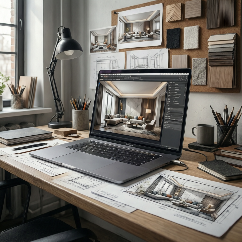 Curso gratuito de diseño y decoración de interiores