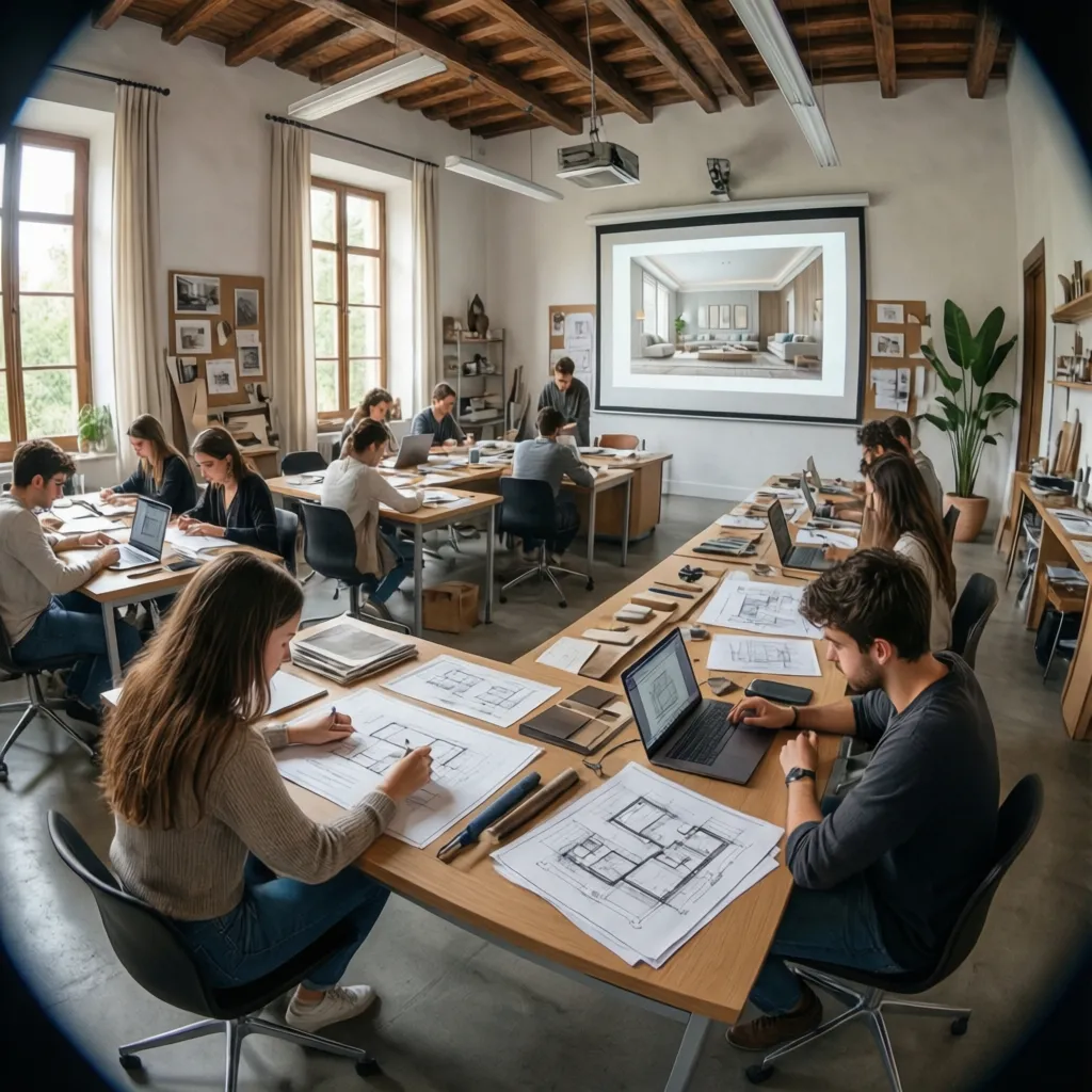 Curso de diseño de interiores en Málaga: cómo elegir bien