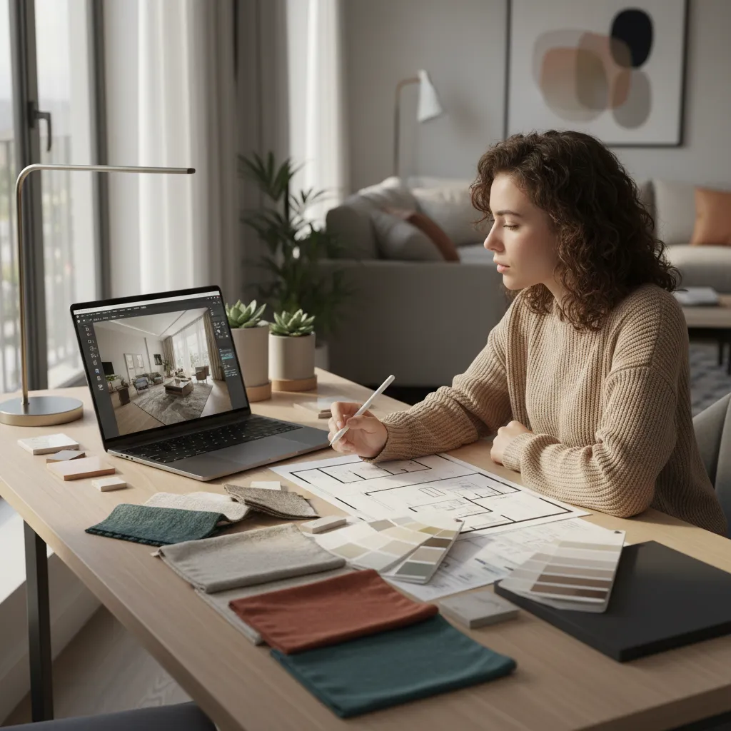 Curso de diseño de interiores gratis online homologado