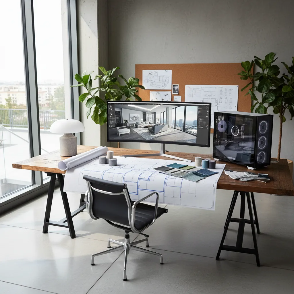 Curso diseño de interiores gratis online: guía real para empezar