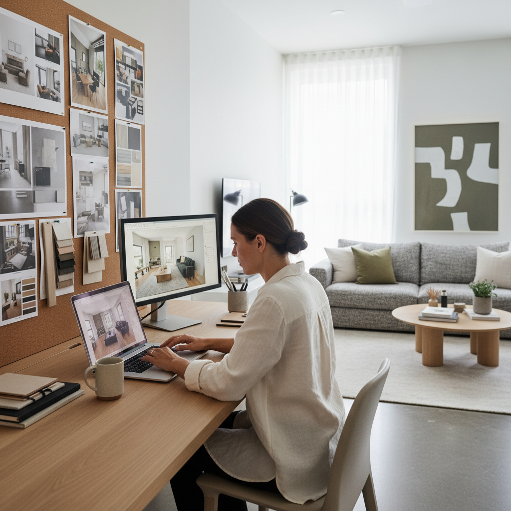 Curso en diseño de interiores online: guía completa