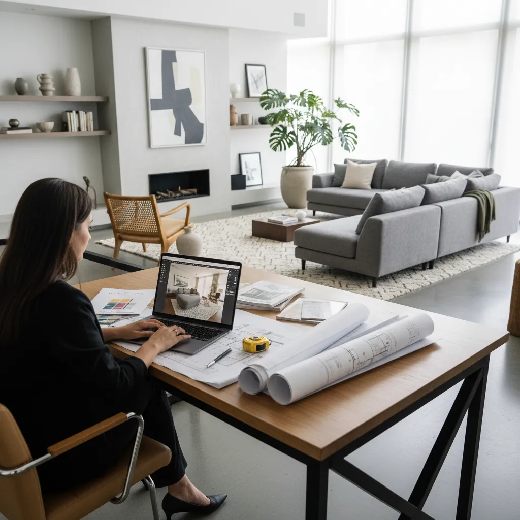 Curso de diseño de espacios interiores online