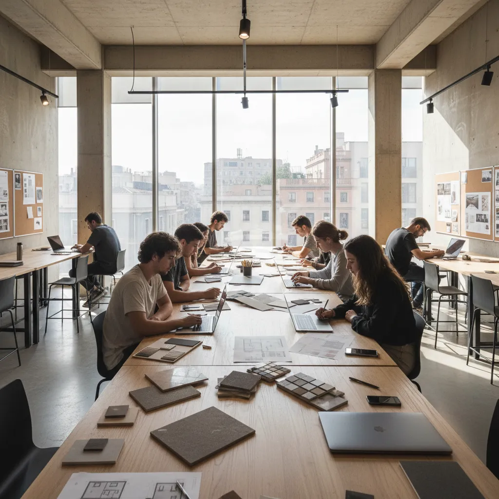Cursos de diseño de interiores en Barcelona: guía real