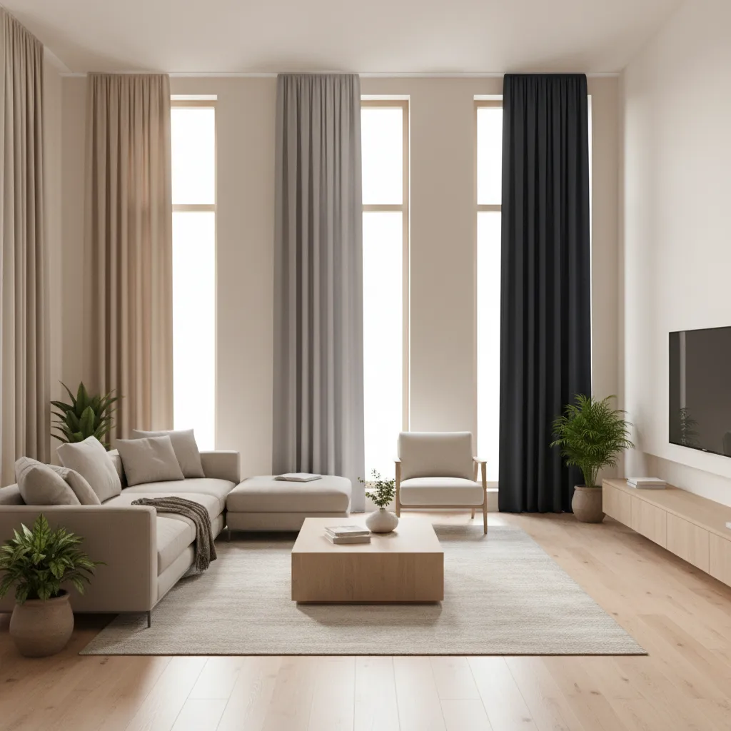 Curtain Color Comparison for Cream Walls Which Shades Work Best