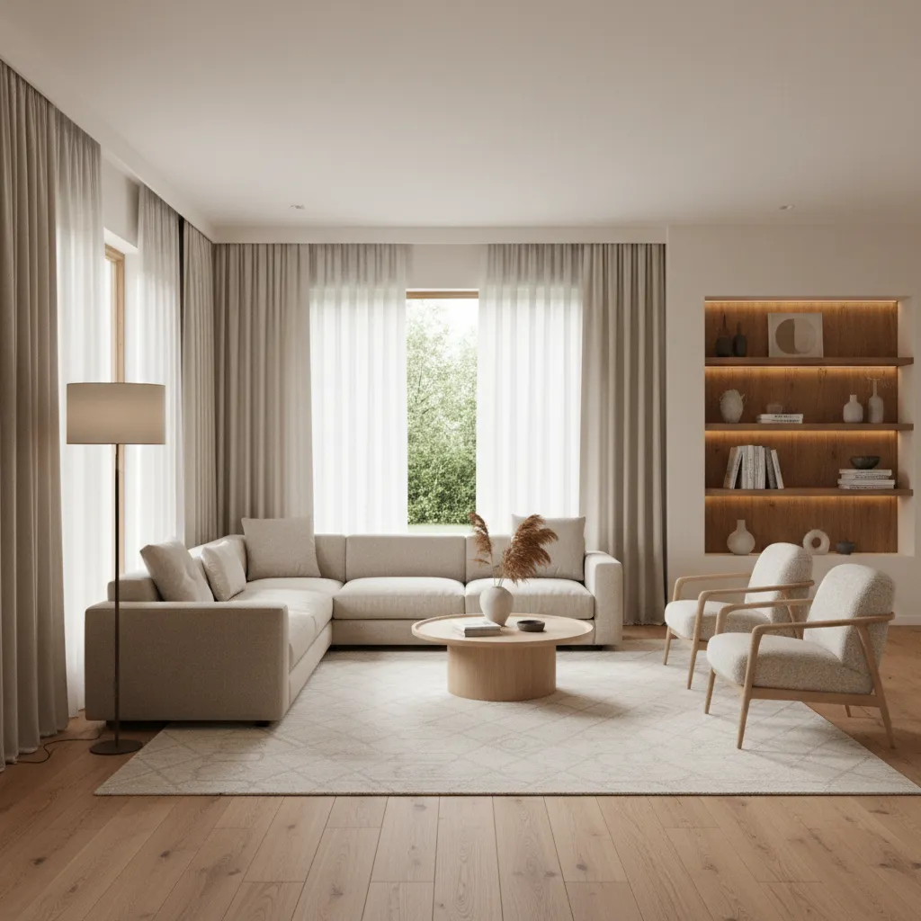 How to Choose Curtain Fabric for Neutral Wall Colors Like Cream