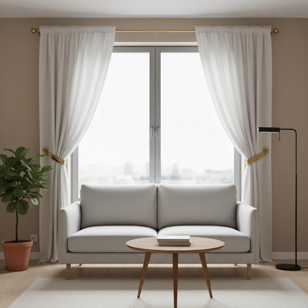 Best Curtain Tie Back Accessories for Small Living Room Windows