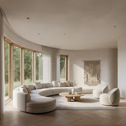 Interior Design Industry Trends The Rise of Curved Living Spaces