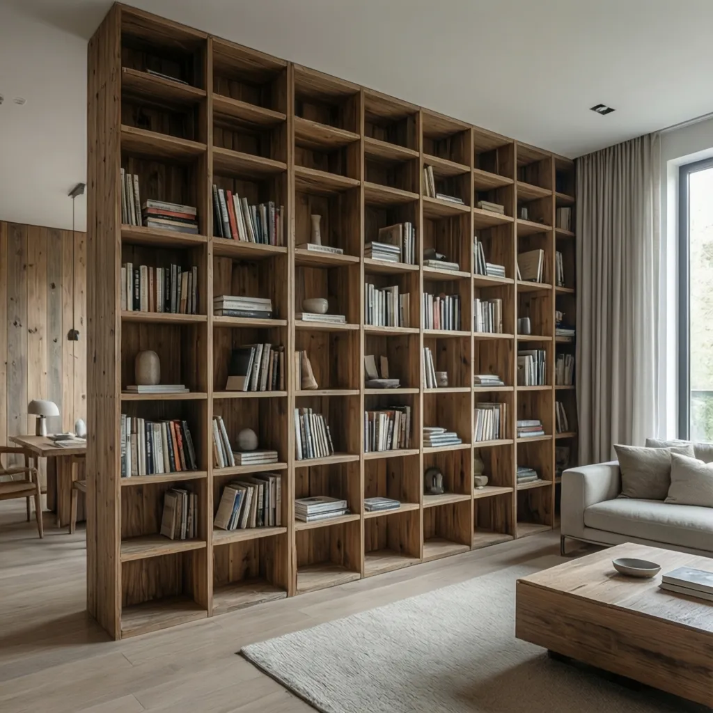 Mueble empotrado personalizado instalado en una vivienda