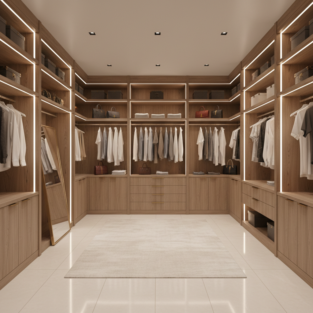Corner Wasted in Your Closet? Custom L Shaped Closet Design Fix