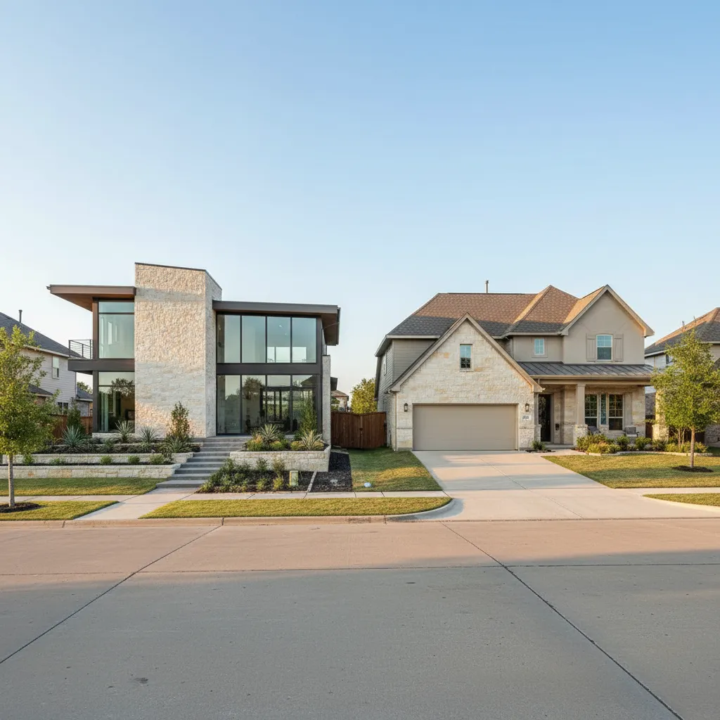 Custom Home vs Production Builder Costs in Austin for a 4000 Sq Ft House