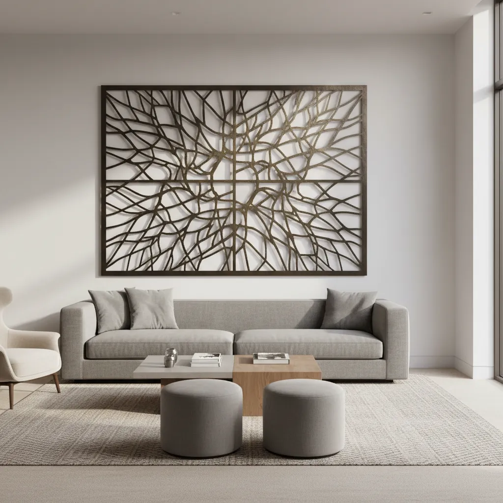 How to Install Cutout Wall Decor Without Damaging Your Walls