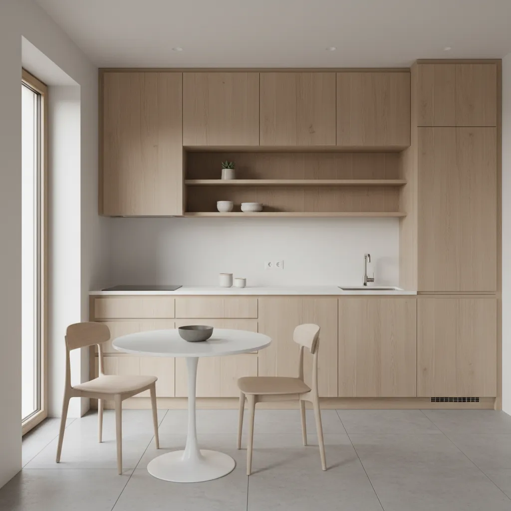 Dapur minimalis di rumah kecil