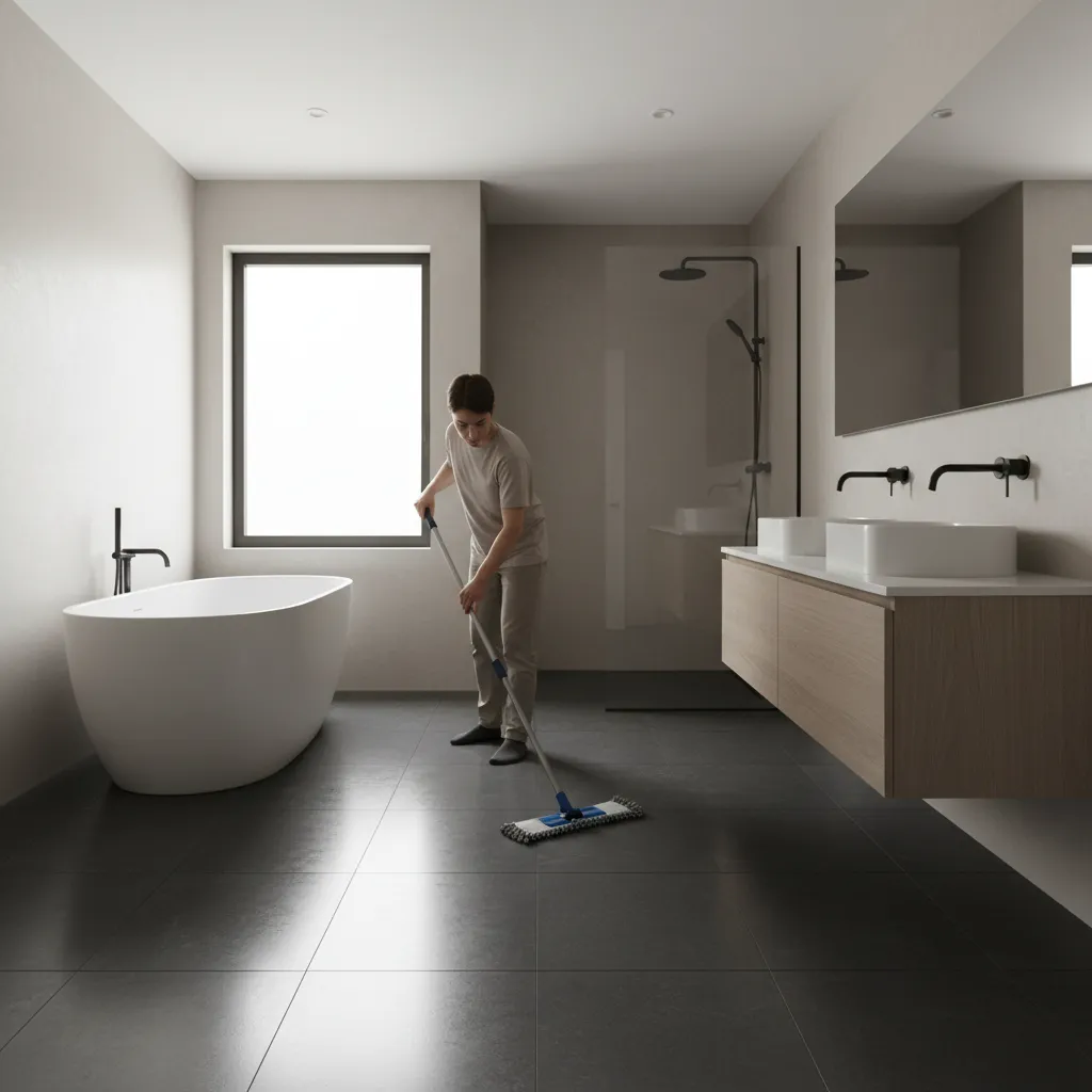 How to Fix Common Problems With Dark Bathroom Floors