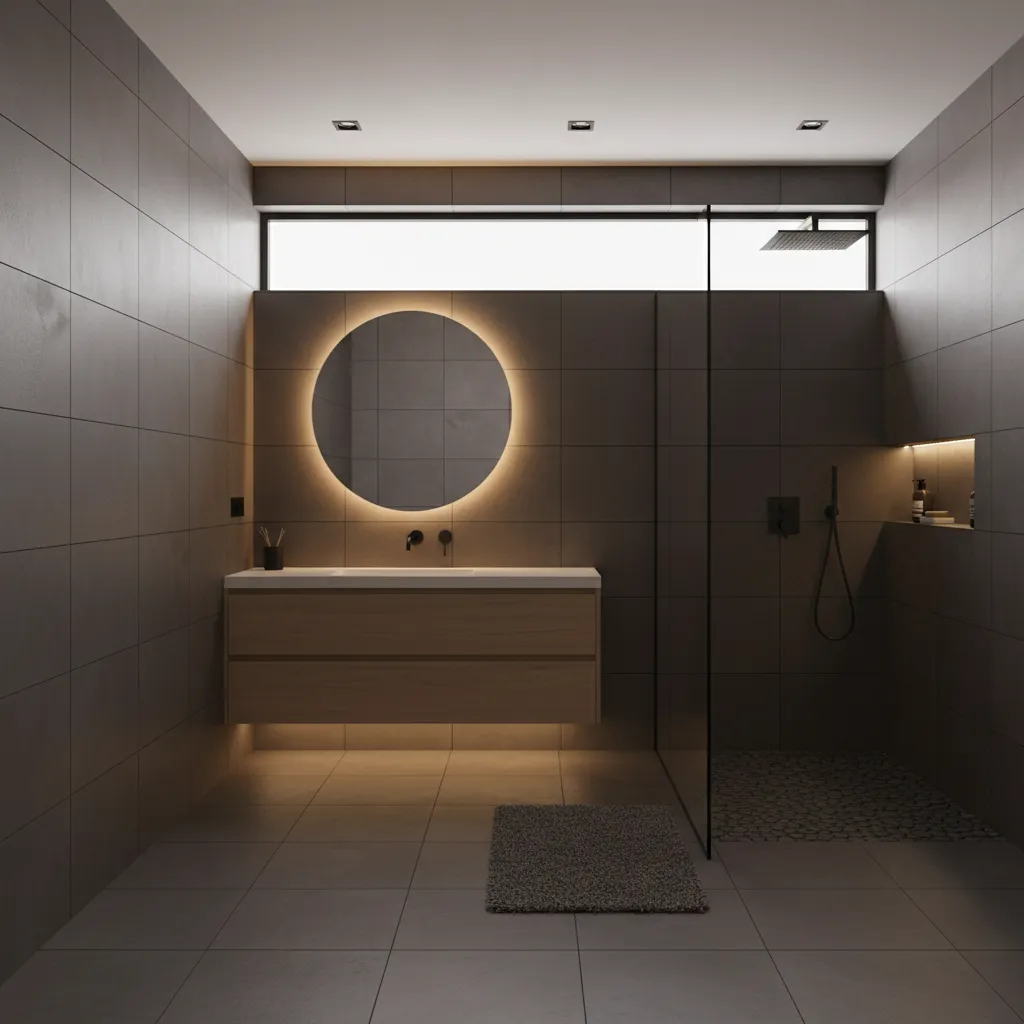 5 Bathroom Tiles Dark Colour Ideas That Work