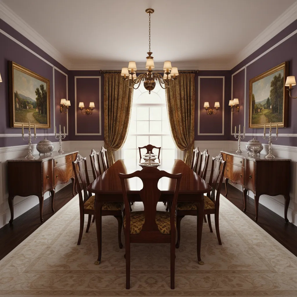 Lighting Strategies for Dark Dining Room Wall Colors