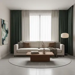 Best Fabric for Dark Green Living Room Curtains