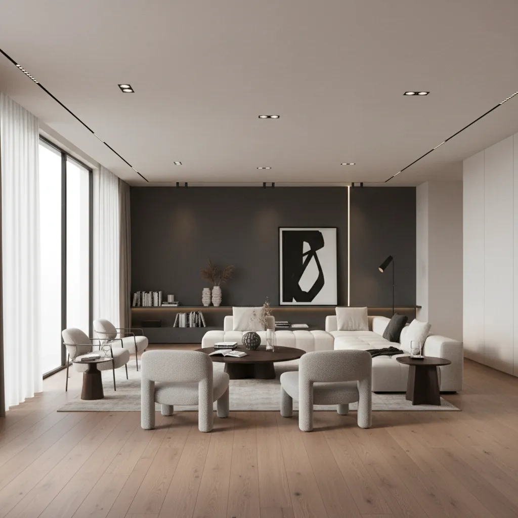 How to Optimize Dark and Light Color Combinations for Small and Large Halls