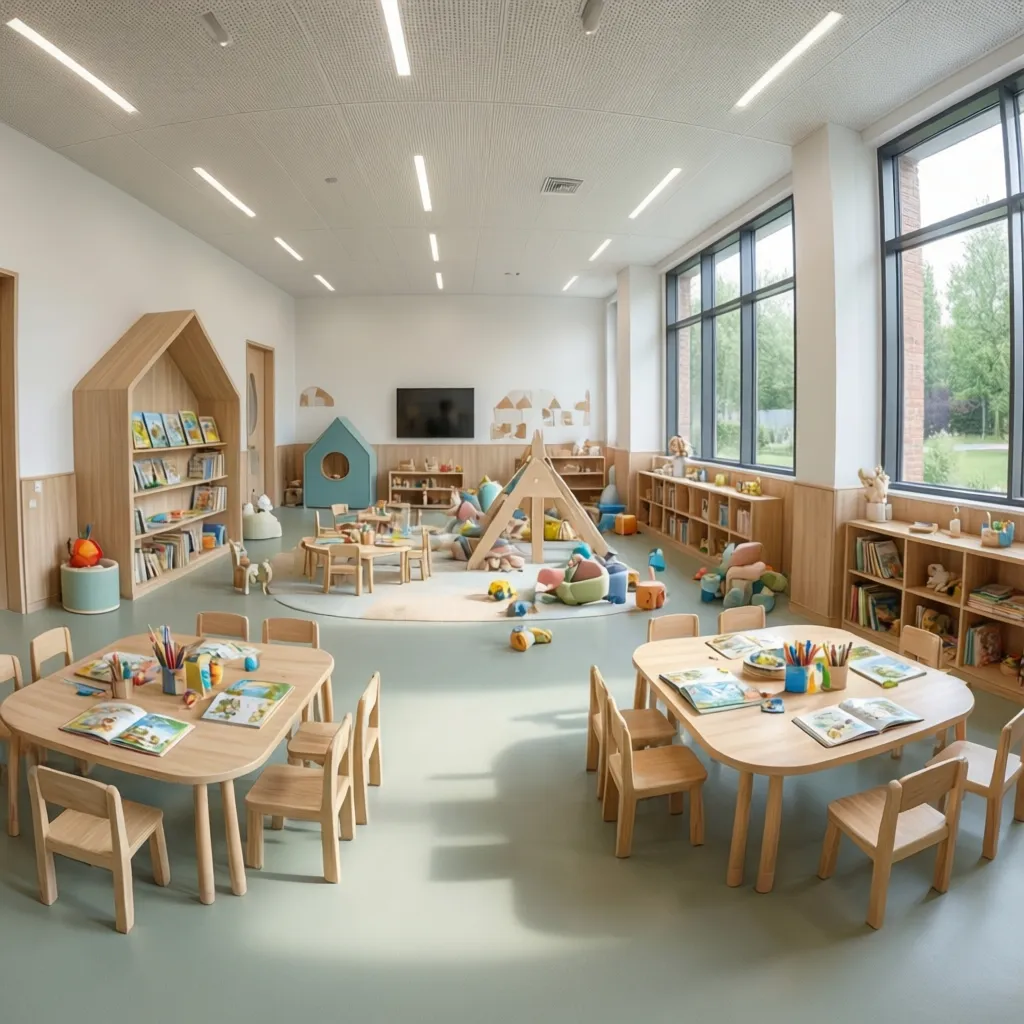 Daycare Building Design for Different Industry Models