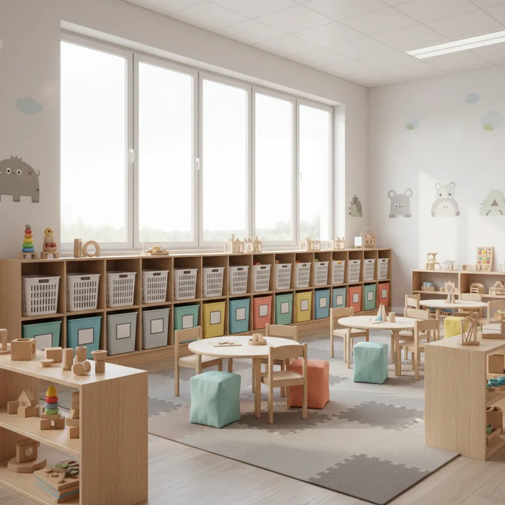 Laundry Storage Solutions for Schools and Daycares