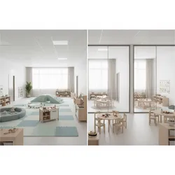 Daycare Center Layout Comparison Open Plan vs Classroom Design