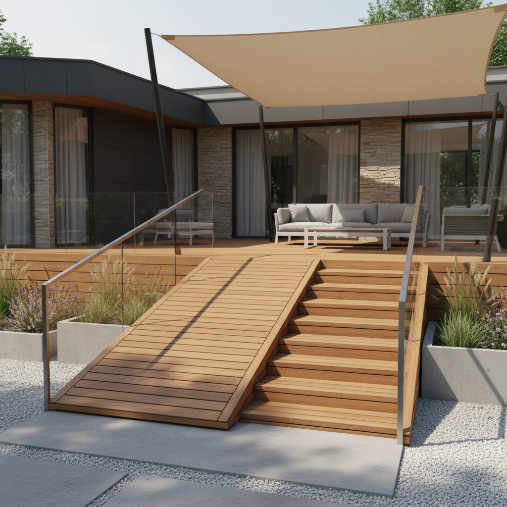 Step Ramp Vs Ramp Deck Ramps vs Deck Stairs Which Access Option Is Better