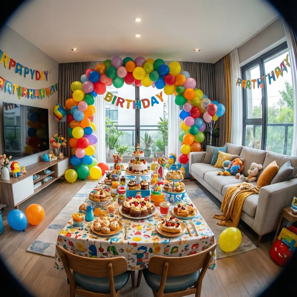 Decoración de fiesta infantil en casa: ideas de diseño