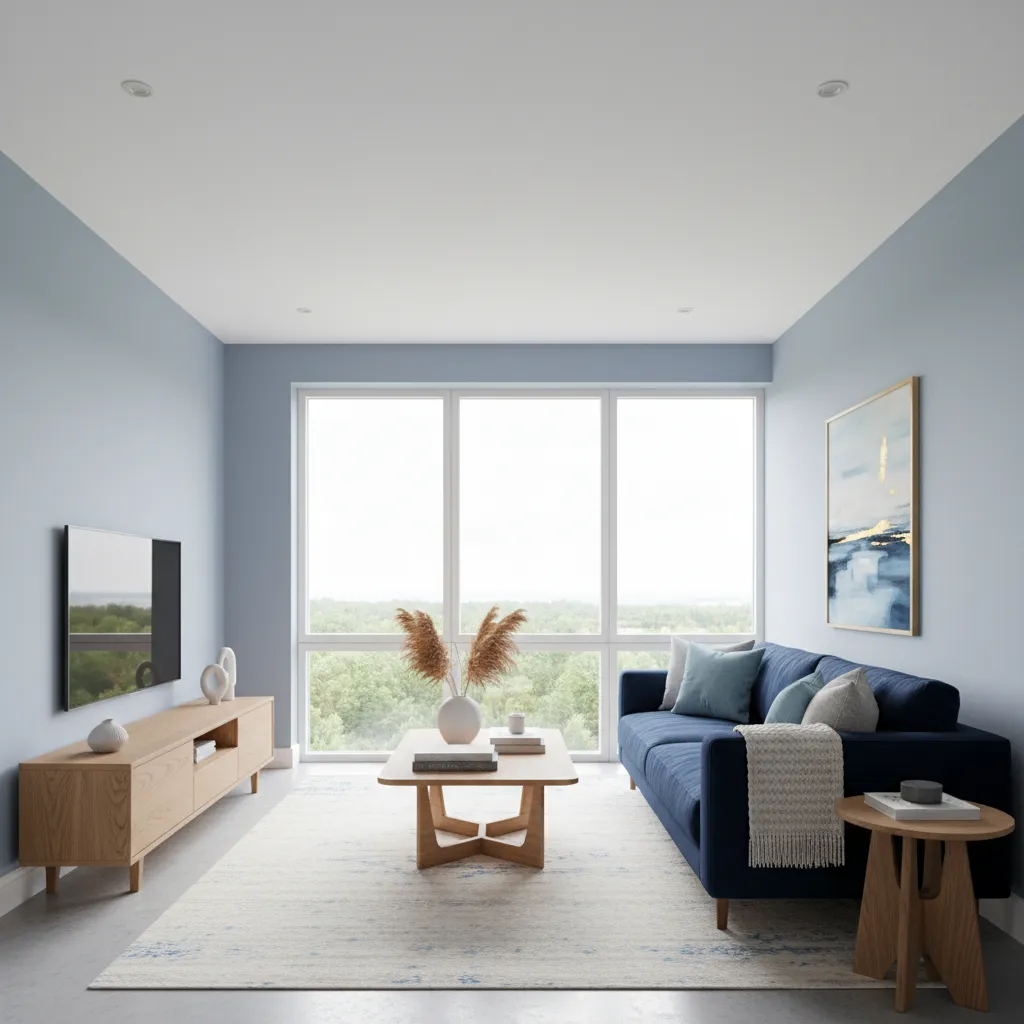 Decoración de interiores en azul: ideas que sí funcionan
