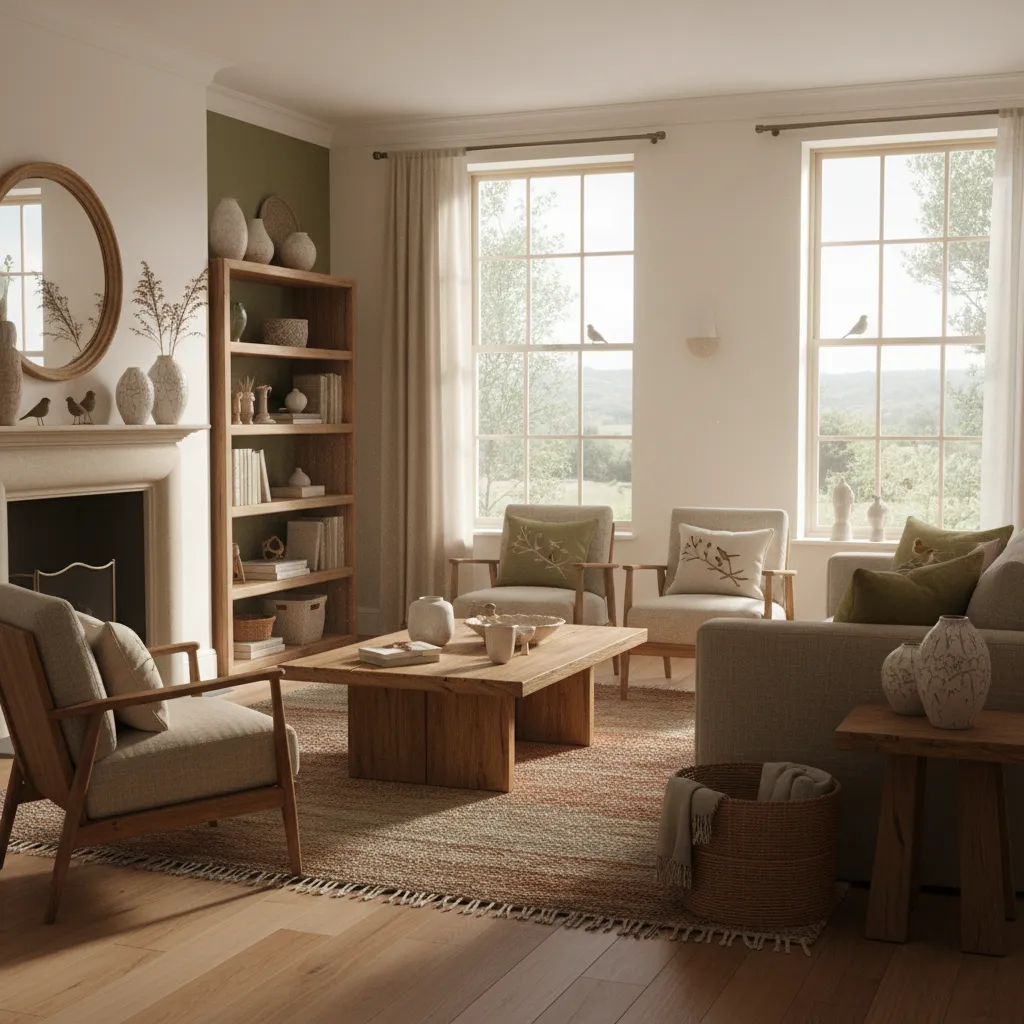 Decoración de interiores calandria: ideas naturales