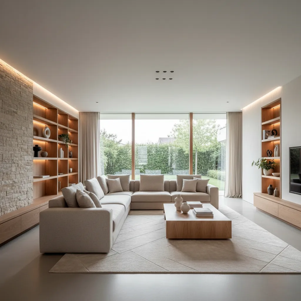 Decoraciones de interiores de casas modernas