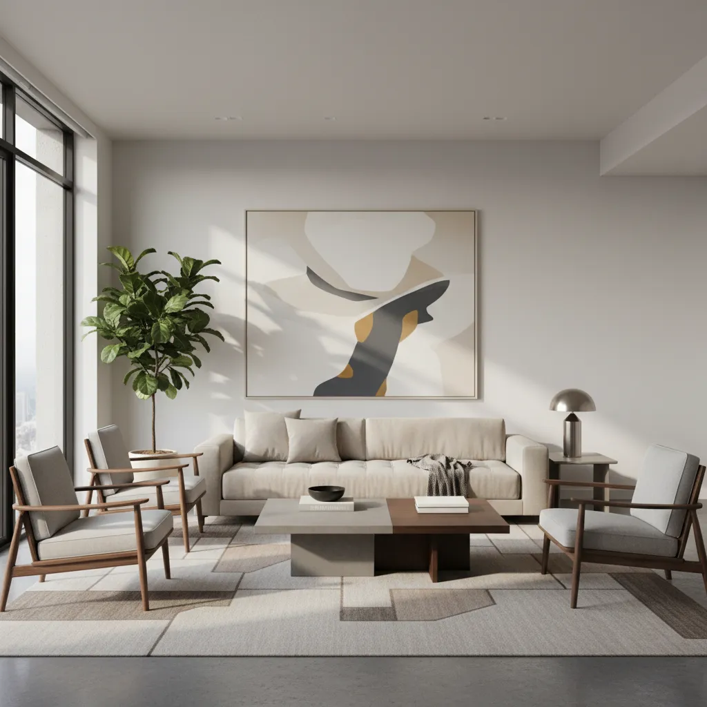Decoraciones de interiores: pinturas para salón