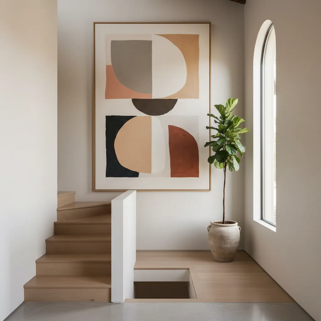 Decoración de interiores en rellanos: ideas prácticas