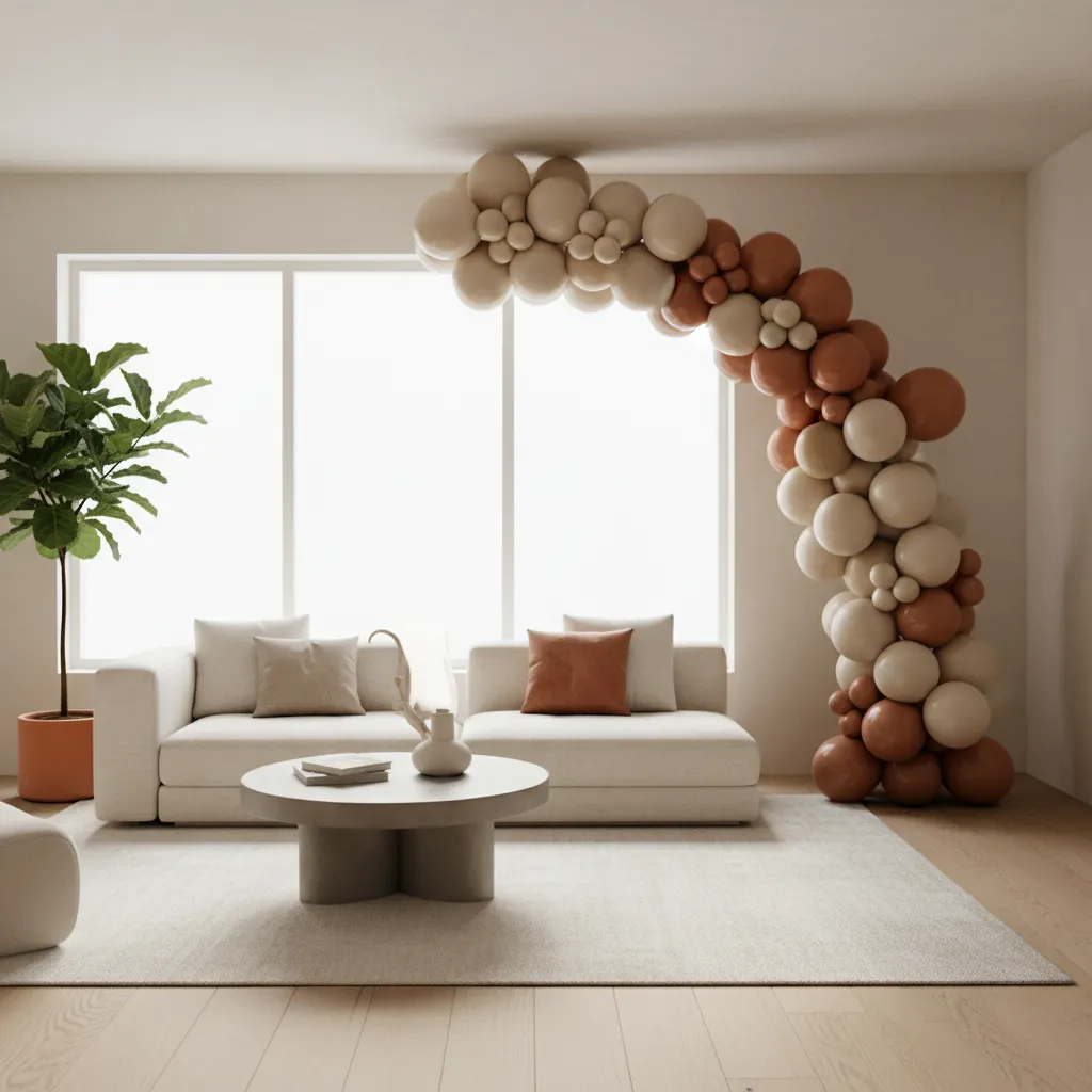 Decoraciones de globos interior: ideas que sí funcionan