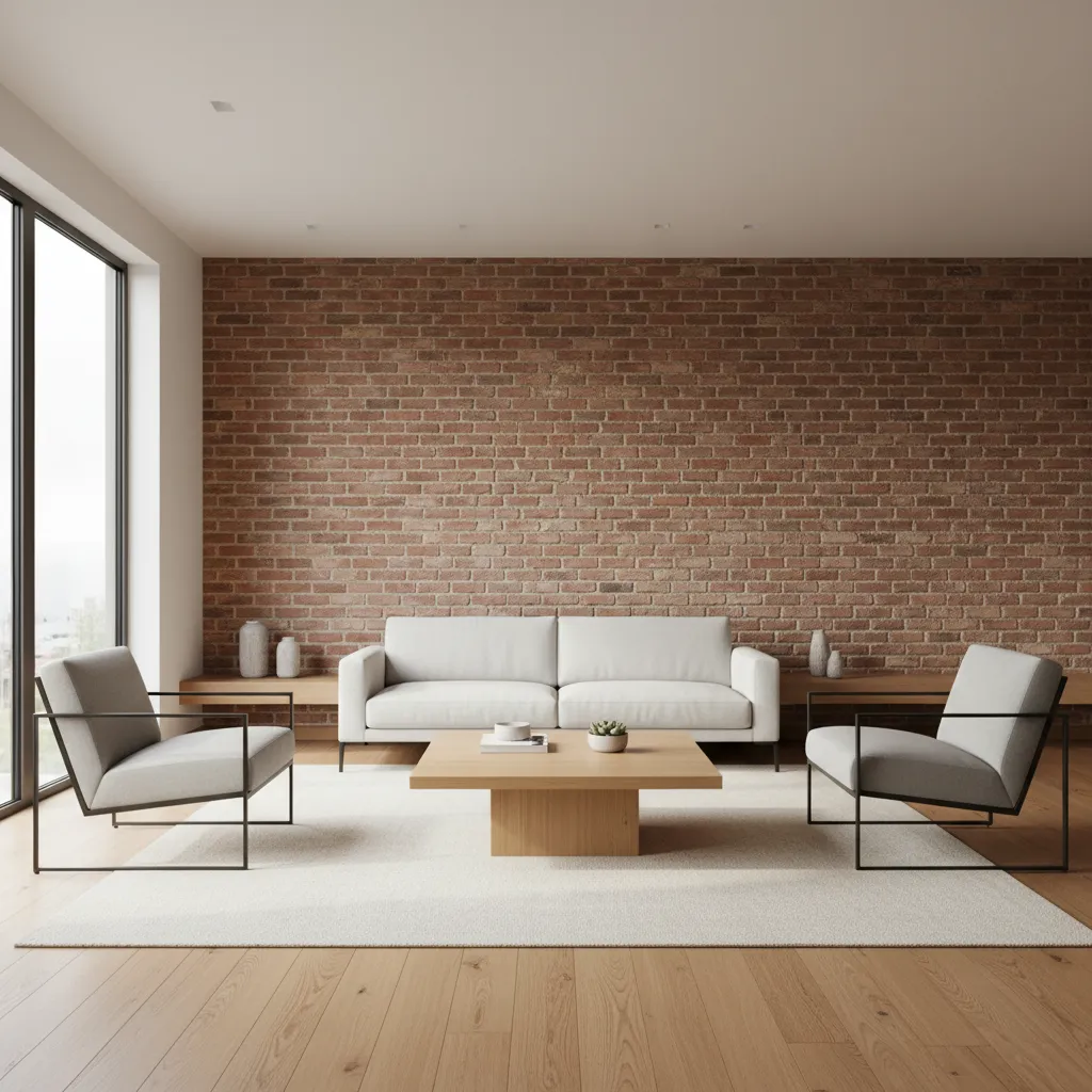Decoraciones interiores de ladrillo: ideas que sí funcionan