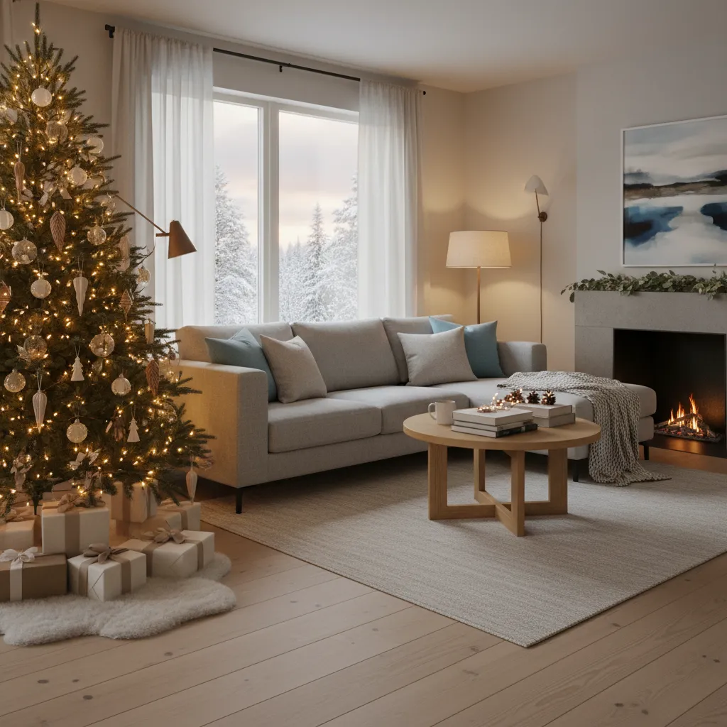 Decoraciones de Navidad interiores: ideas elegantes y prácticas