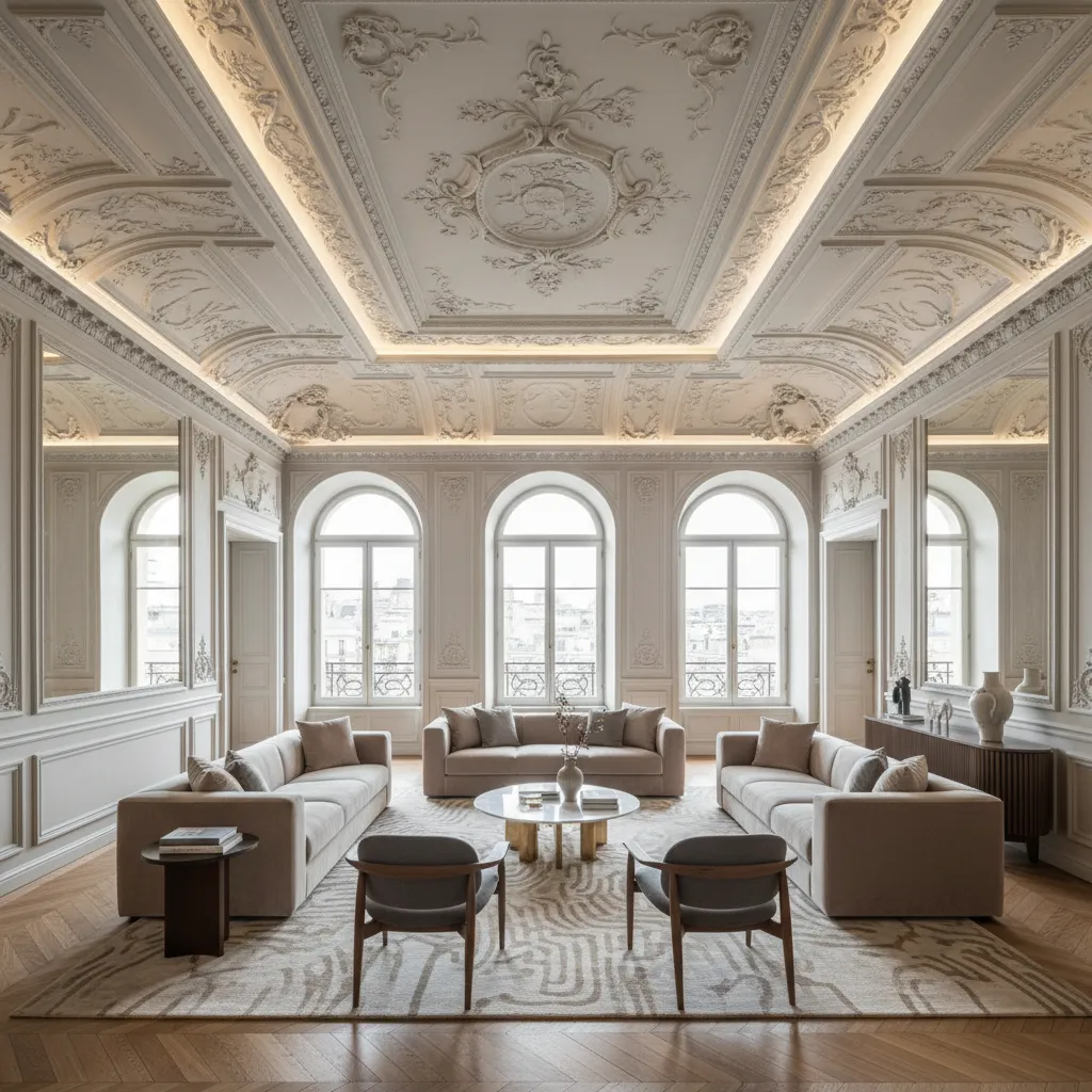 Decoraciones de yeso interiores: ideas y errores a evitar