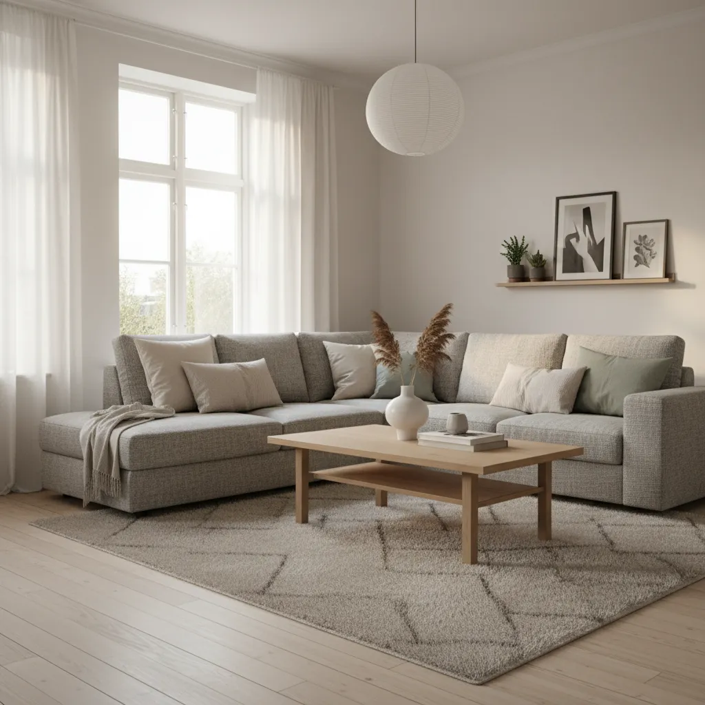 Decoradora de interiores exclusivamente IKEA y H&M