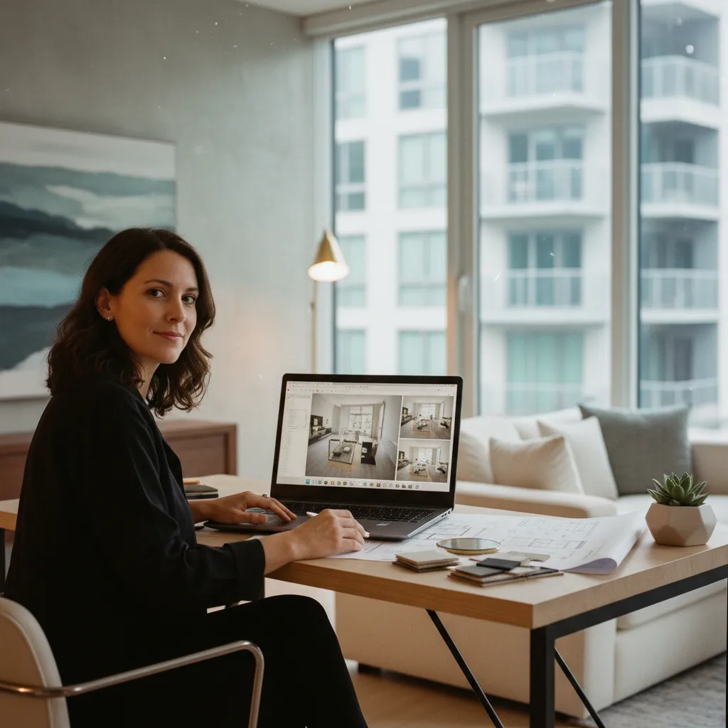 Decoradora de interiores online: cómo funciona